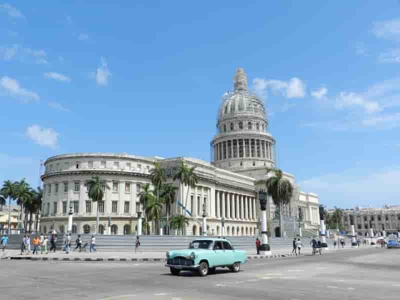 В Гаване за счет России отреставрировали купол Капитолия