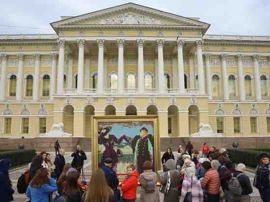 Посетители Русского музея съели картину Репина «Какой простор!»