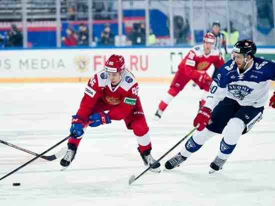 Сборная России по хоккею обыграла Финляндию на "Газпром Арене"