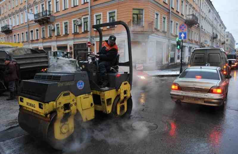 В 2019 году на ремонт дорог в Петербурге потратили 5 млрд рублей |