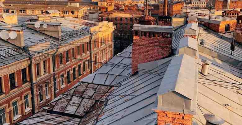 Крыши Петроградской стороны Фото: nau_spb