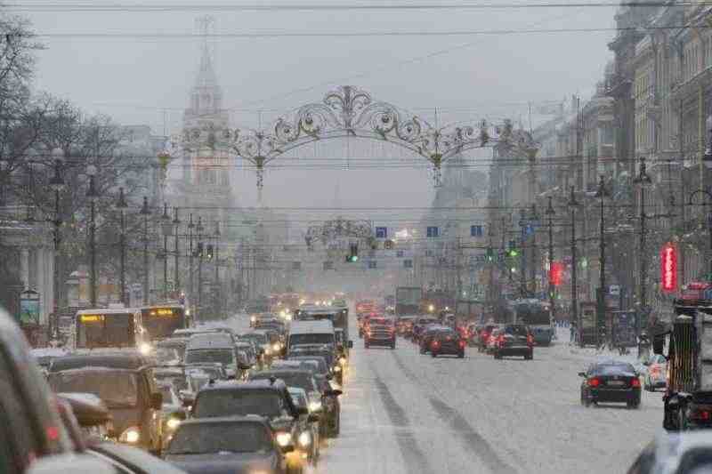 Январь выдался рекордно теплым в Петербурге |