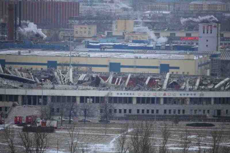 Власти Петербурга не планируют разрывать концессионное соглашение со «СКА-Арена», несмотря на разрушение СКК |