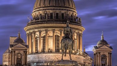 В мае начнется реставрация памятника Николаю I на Исаакиевский площади. Достопримечательность закрыта куполом уже…