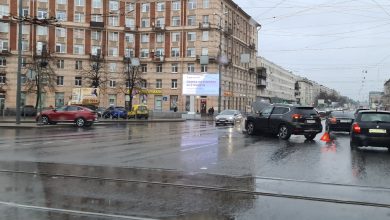 ДТП случилось на Заневской площади