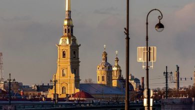 Вид на Петропавловский собор Фото: alexa_ipatova