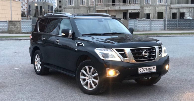 Nissan Patrol 2014 год. Рестайл, я второй хозяин, птс оригинал. На чёрном кожаном салоне….