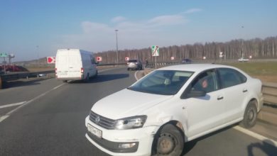 7 апреля примерно в 15:40 водитель Опеля подрезал белый Фольксваген Поло ближе к съезду…