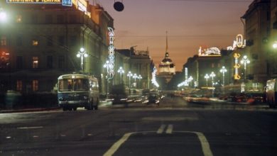 Вид Невского проспекта. 1966 г