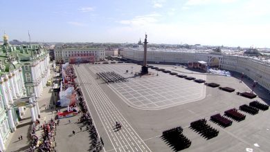 На Дворцовой площади пройдут три репетиции парада Победы Первая тренировка пройдет 17 июня в…