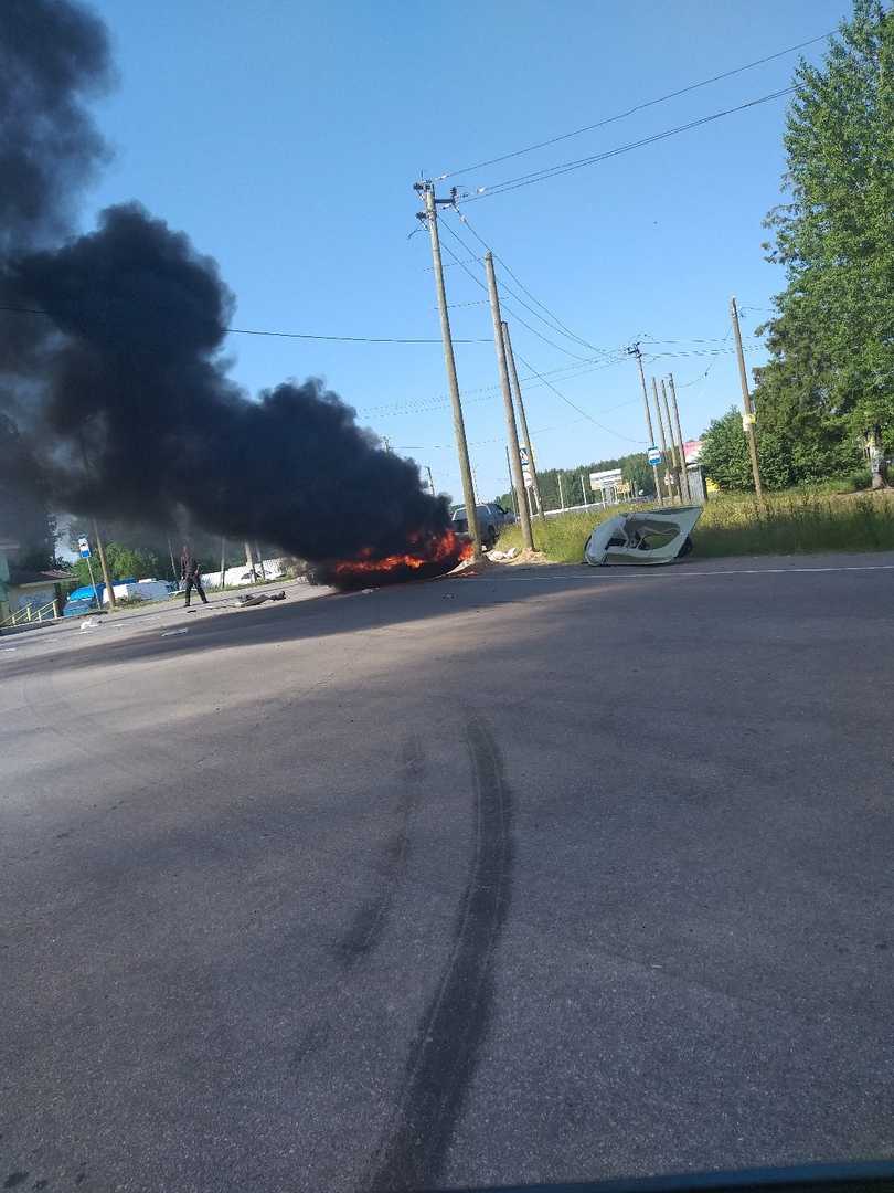 Приозерскдтп наулице Чапаеа.