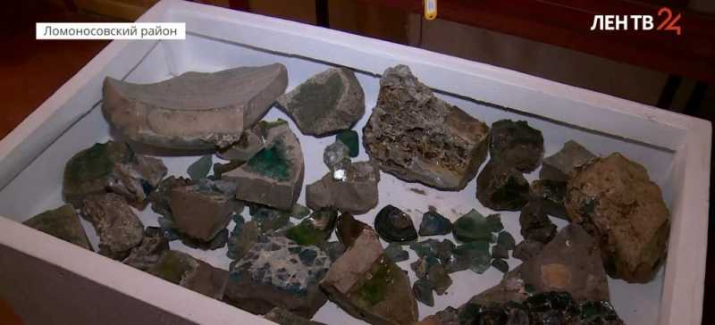 Музей "Форт Красная горка" пополнился стеклянными артефактами с трехсотлетней историей