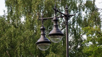 Дворцовой улице в Пушкине появились новые чугунные фонари. Светильники закреплены на 47 чугунных опорах…