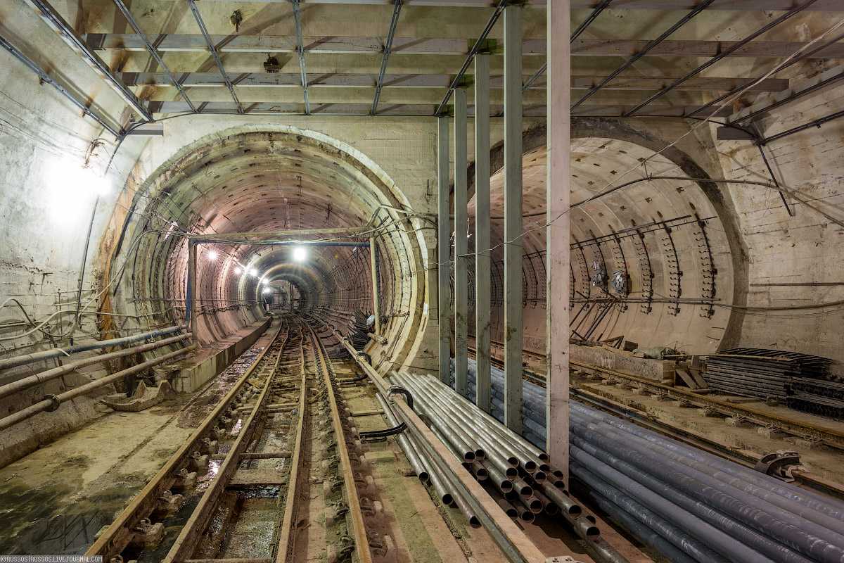 Метров петербурге. Строительства станции метрополитена 