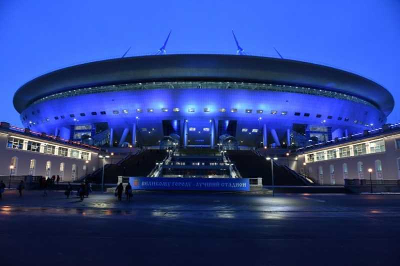 «Газпром Арена» вошла в топ лучших стадионов мира |