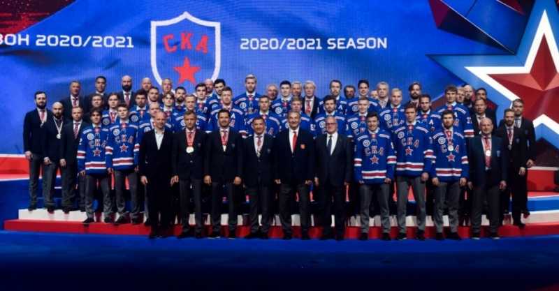 Петербургская хоккейная команда «СКА» подготовилась к старту нового сезона в КХЛ