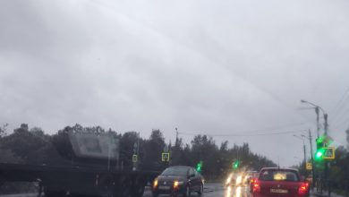 Легковая притерла фуру на Петрозаводском шоссе в сторону области. Заняли полосу, пробке быть… По…
