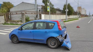 Виновник автомобиль Субару чёрного цвета скрылся с места аварии на перекрестке Финляндской 23 литЧ,…