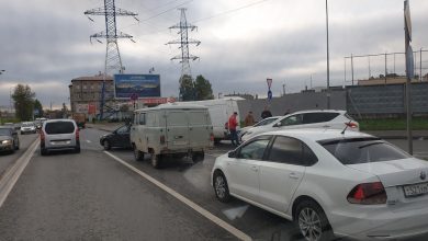 ДТП при въезде на Воздухоплавательную улицу с Лиговского проспекта, Убер полюбил мерсобус, подкрепив свою…
