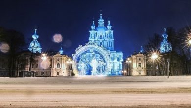 Как украсят Петербург в этом году: что где посмотреть Две новые декоративные композиции «Ротонда»…
