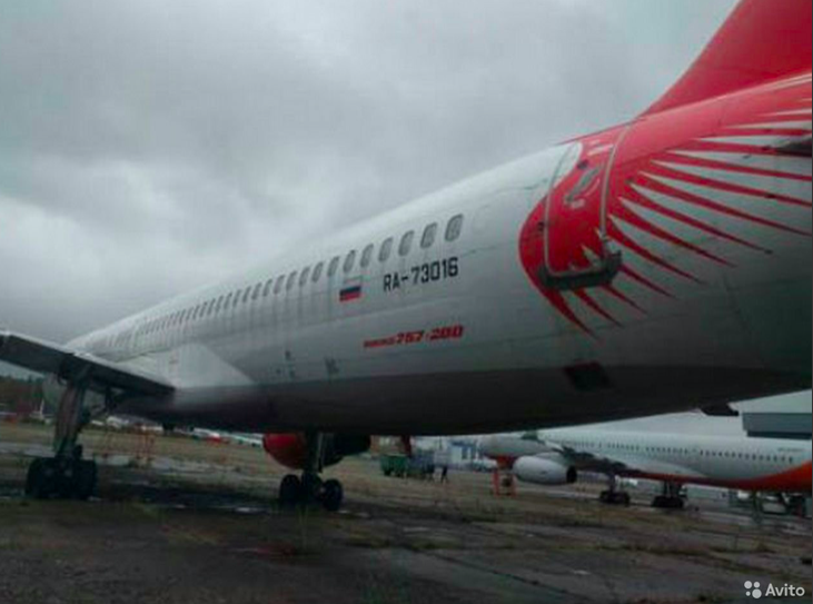 На «Авито» выставили объявление о продаже Boeing 757-230 за 262 млн рублей