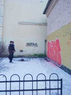 Хочется найти «художников» Петроградского района. Разрисовали баллончиками дома на Пудожской улице. На замечания не…