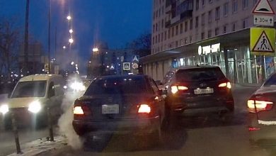 В столкнулись двое на выезде со Славы на Белградскую в сторону центра у дома…