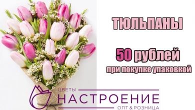 Открыта запись на предзаказ на тюльпаны к 8 марта…