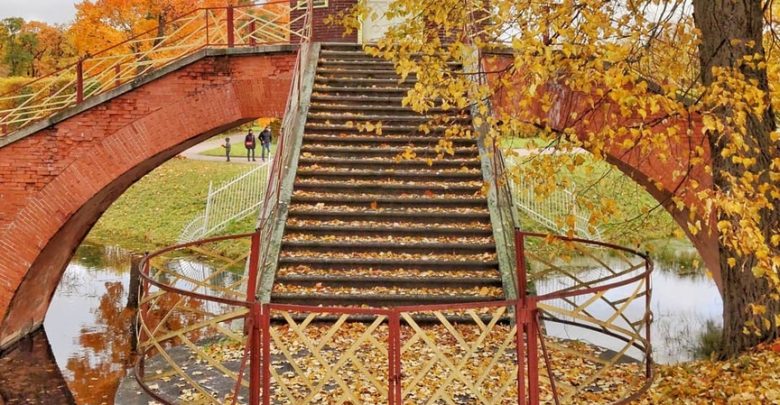 Крестовый мост в Александровском парке, Пушкин. Фото: vladimir_piter_sky