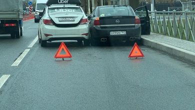 2 аварии на Санкт-Петербургском шоссе в Стрельне