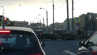 Дта на пересечении Обводного и Рыбинской улицы, объезд по левой полосе