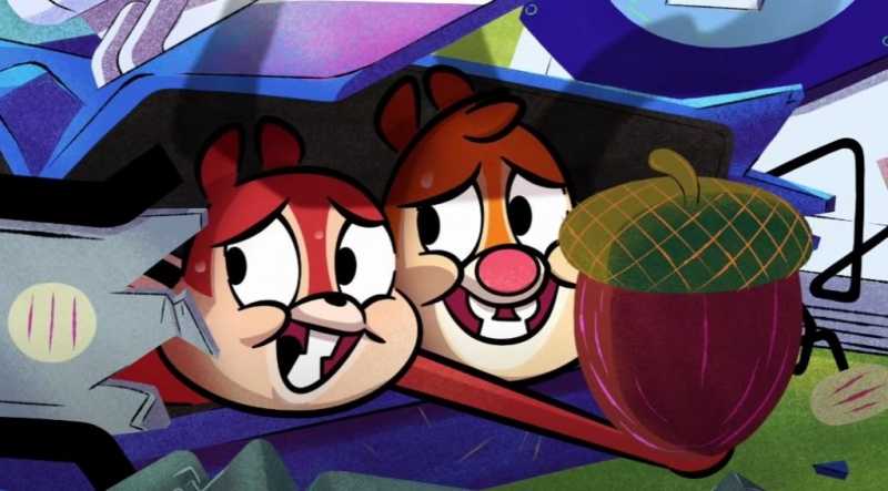 Disney показал кадры обновленного мультсериала "Чип и Дейл"