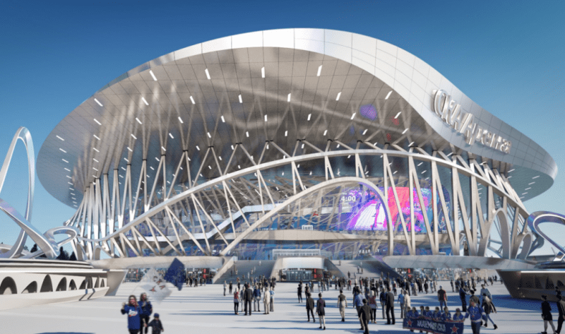 Стало известно, как будет выглядеть петербургская "СКА Арена"