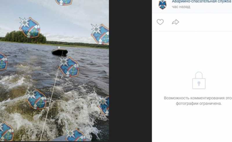 Посреди озера Вуокса застрял человек из-за поломки лодочного мотора