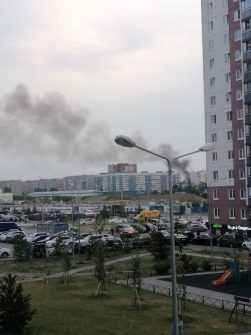 В Горелове сгорел припаркованный автомобиль. В 21:30 машина выгорела полностью, а пожарные заливали его…
