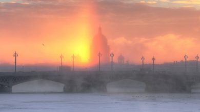 Благовещенский мост и Исаакиевский собор. Фото: atoyanalex