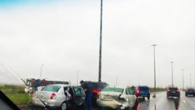Вроде 4-5 автомобилей устроили ДТП в левом ряду на Софийской улице, перед кругом ,…