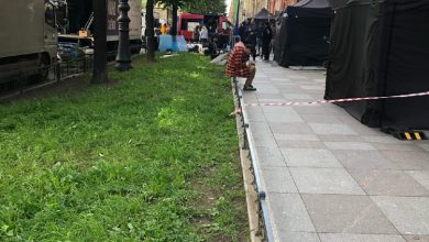 Тем временем в Питере продолжают снимать кино. Так сегодня выглядела улица Чайковского. Автор: Иван…