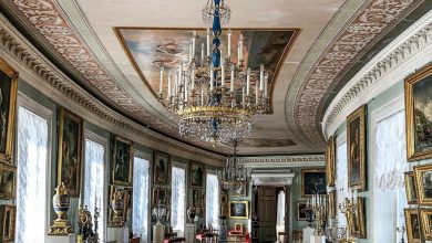 Интерьеры парадных залов Павловского дворца
