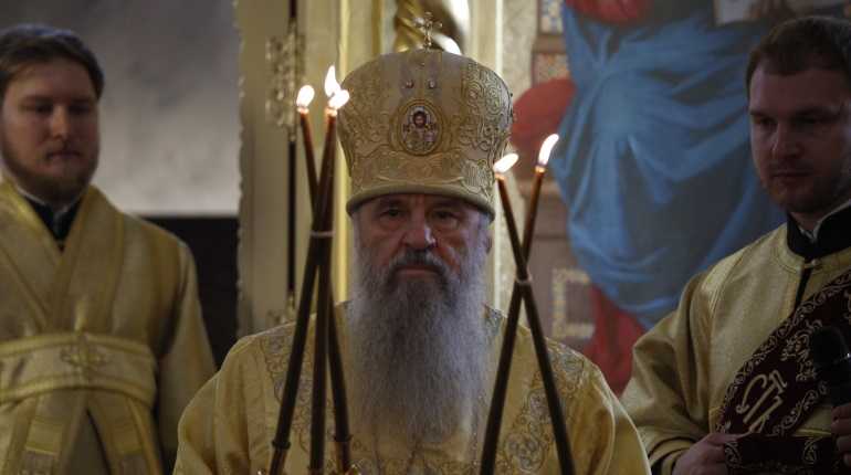 Митрополит Варсонофий освятил после полной реставрации храм Святой Троицы