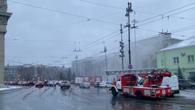 У метро Московские ворота большой пожар, все службы на месте, прибыло не менее 5…