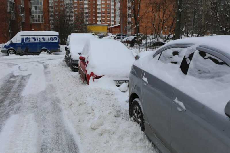 В Петербурге за два дня выпало 20 сантиметров снега |