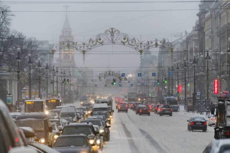 Петербуржцев предупредили о снегопаде