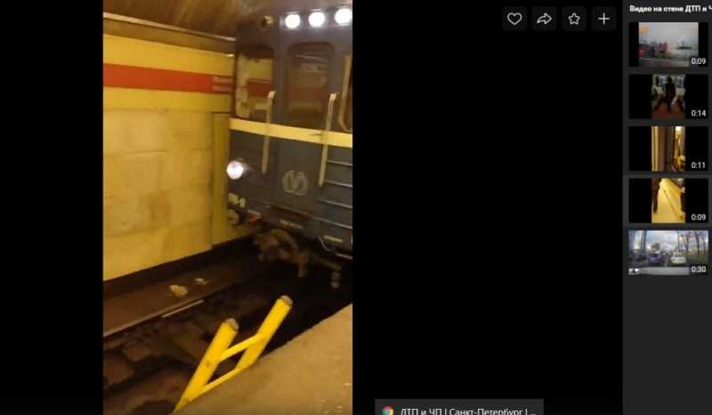 Упавший на пути петербургского метро пассажир скончался