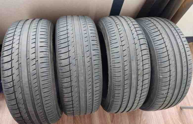 Шины Triangle Sports TH201 205/55 R16, летние, отходили 1 сезон, износ минимальный, цена за…