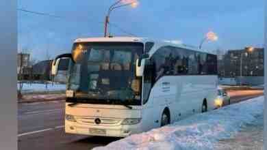 Не лучшее утро на бульваре Красных Зорь в Петербурге выдалось у водителя и.пассажиров автобуса…