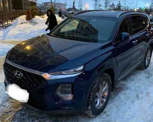 Вечером 24 марта с Лабораторного проспекта 23, был угнан автомобиль Hyundai Santa Fe синего…