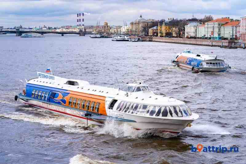 В этом навигационном сезоне станет в 7 раз больше «Метеоров» до Кронштадта - Новости Санкт-Петербурга