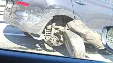 Авария с участием 5 машин на Новоприозерском шоссе. BMW догнал Tucson, тот в свою…