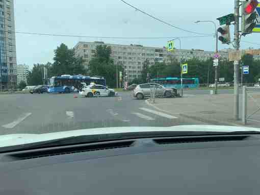 ДТП на перекрёстке Димитрова и Малой Балканской